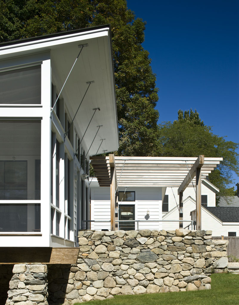 Exterior of the Overall House in Concord, Massachusetts Estes/Twombly Architects