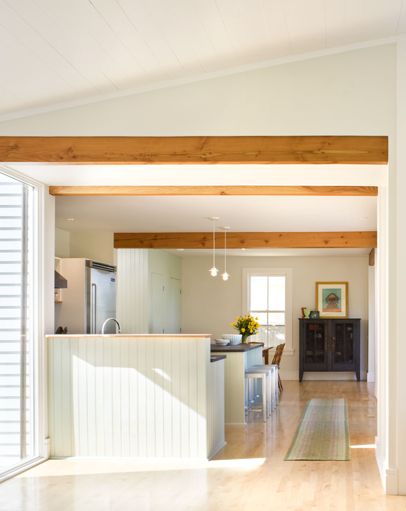 Open Living Space of the Overall House in Concord, Massachusetts Estes/Twombly Architects