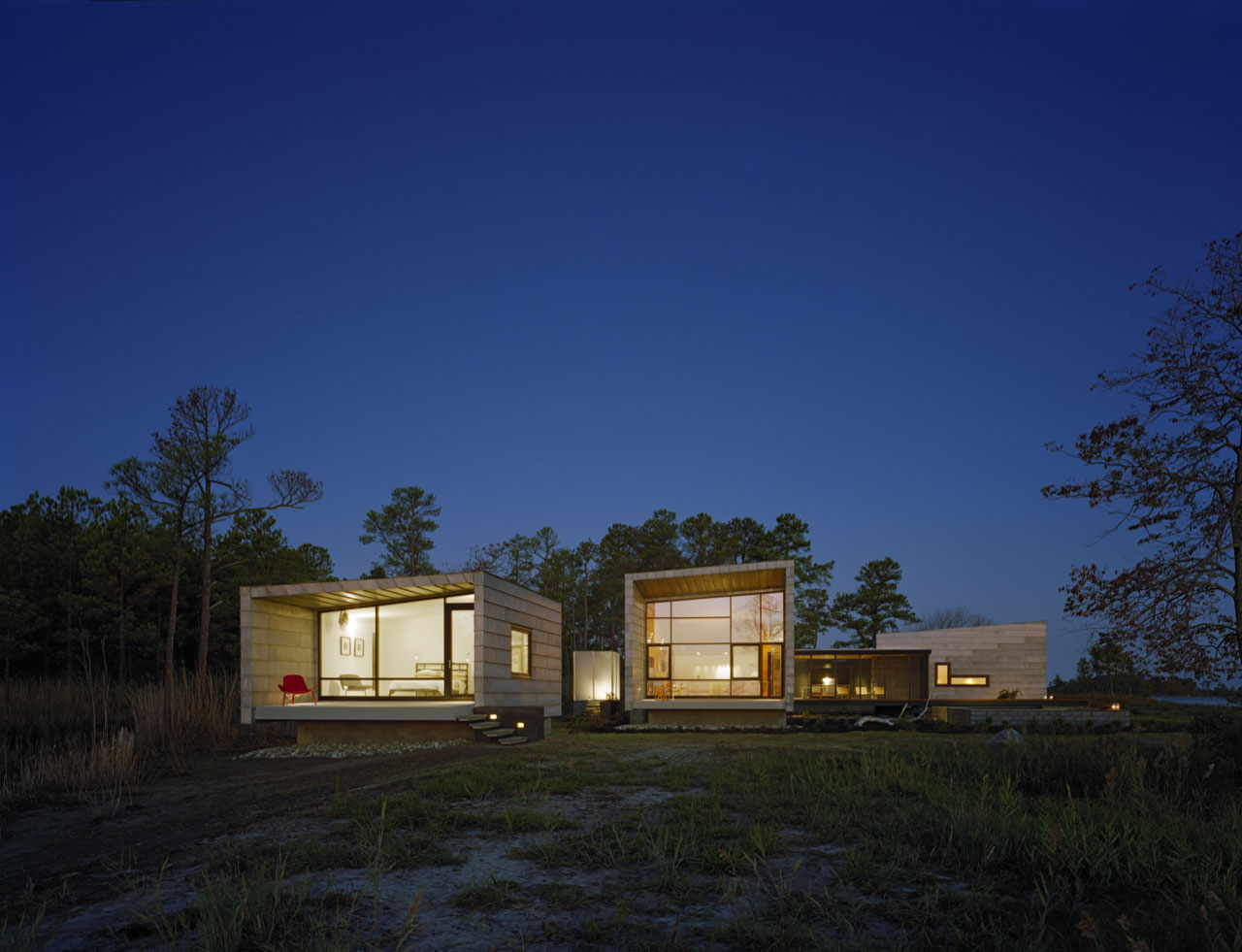 Exterior of the House on Hoopers Island by David Jameson Architect