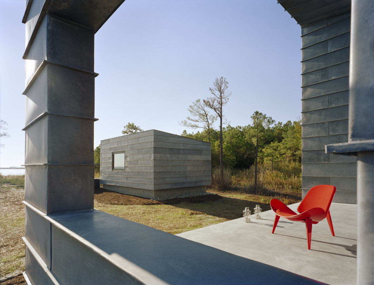 Exterior of the House on Hoopers Island by David Jameson Architect