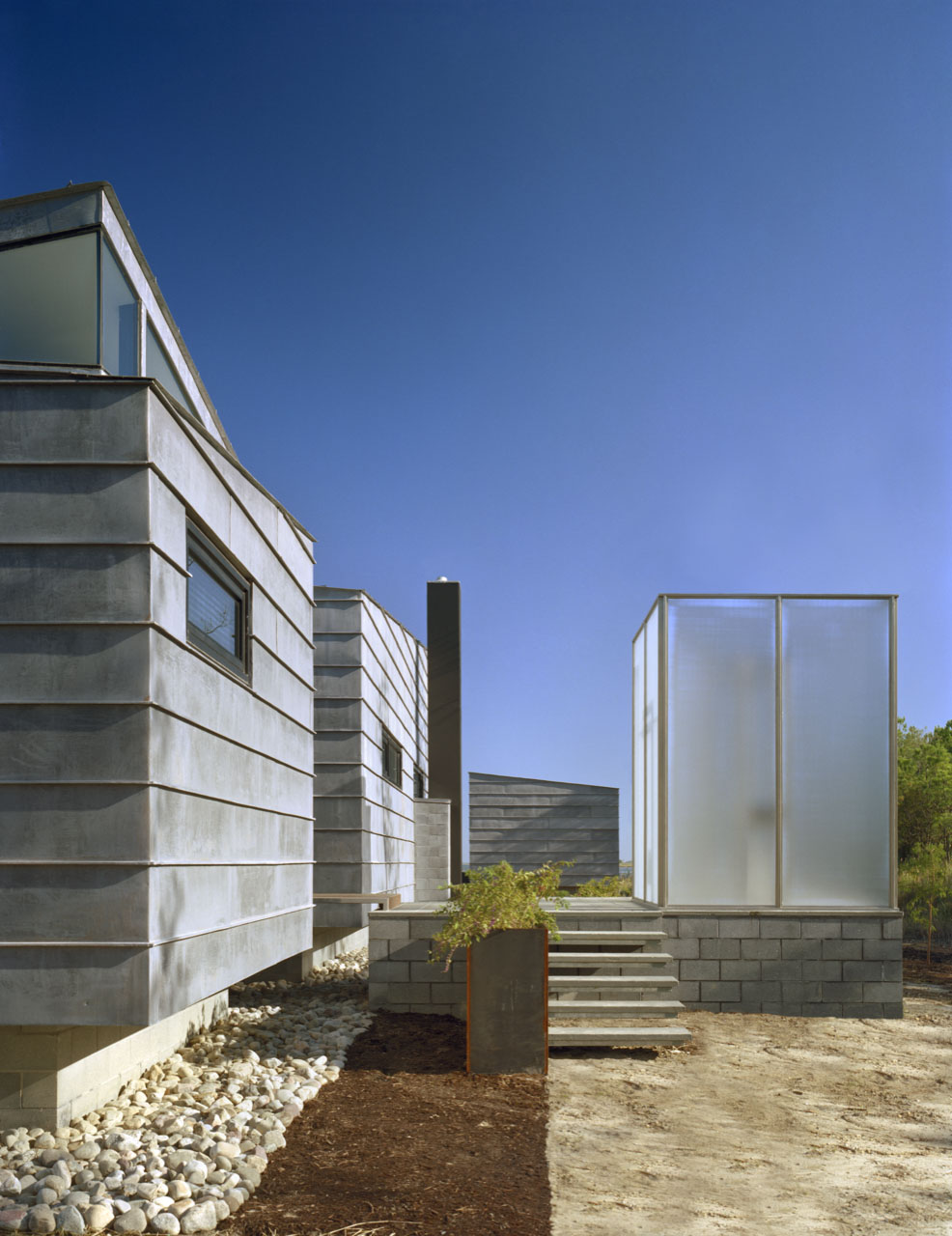 Exterior of the House on Hoopers Island by David Jameson Architect