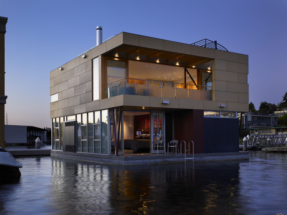 House of the Month: Vandeventer + Carlander Architects’ Lake Union Floating Home