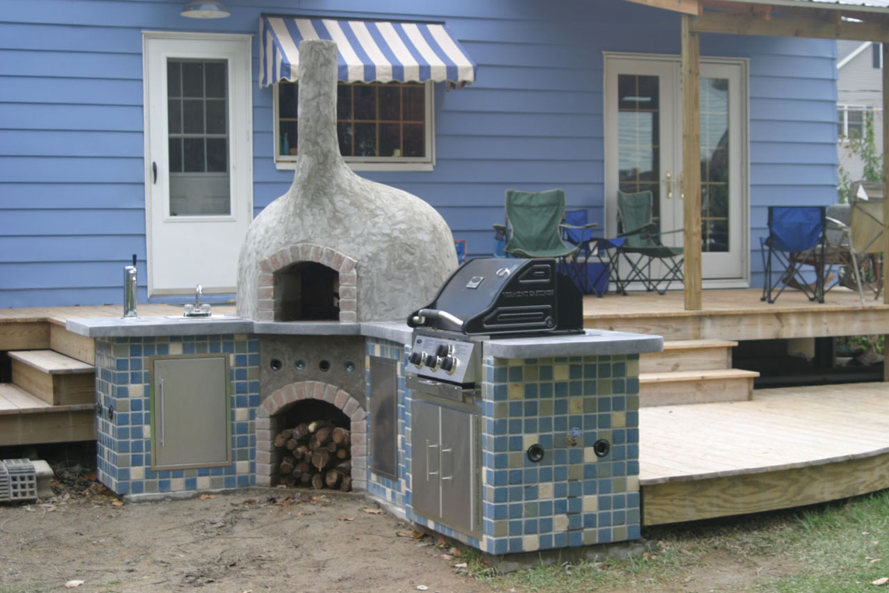 DIY Brick Bread Oven