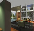 RainShine House CAD Renderings | Credit: Robert M. Cain Architect