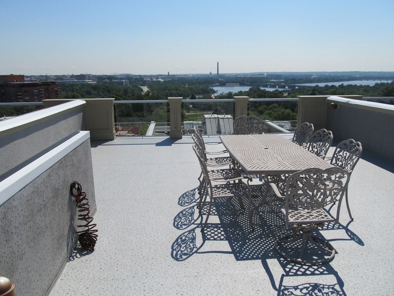 Rooftop Deck with Furniture