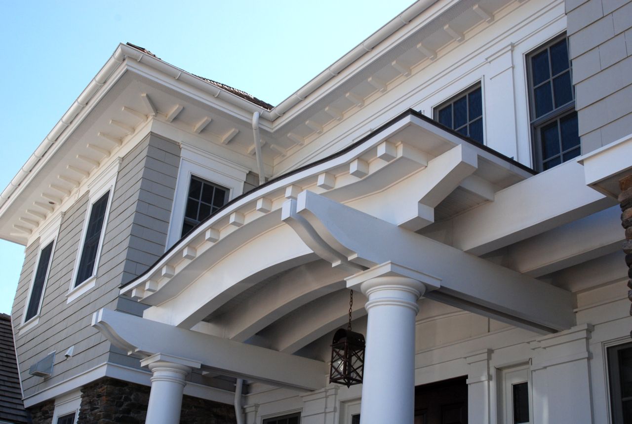 building portico