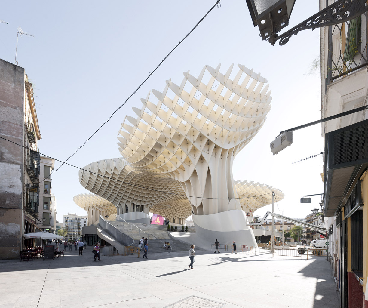 Historic Streets meet Progressive Parasol