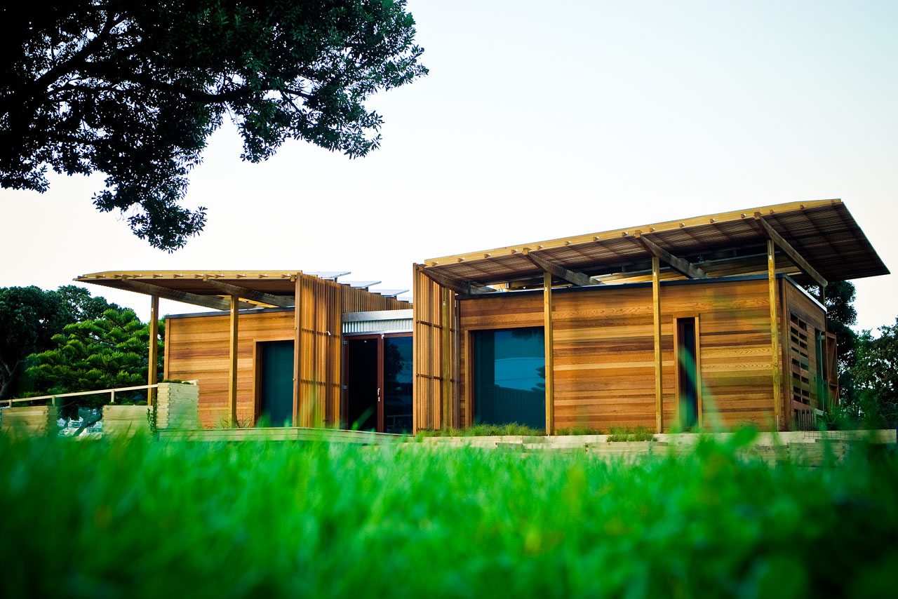 Solar Decathlon Team New Zealand’s Meridian First Light Exterior