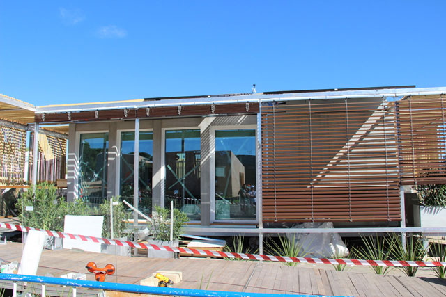 Eko solar house design.