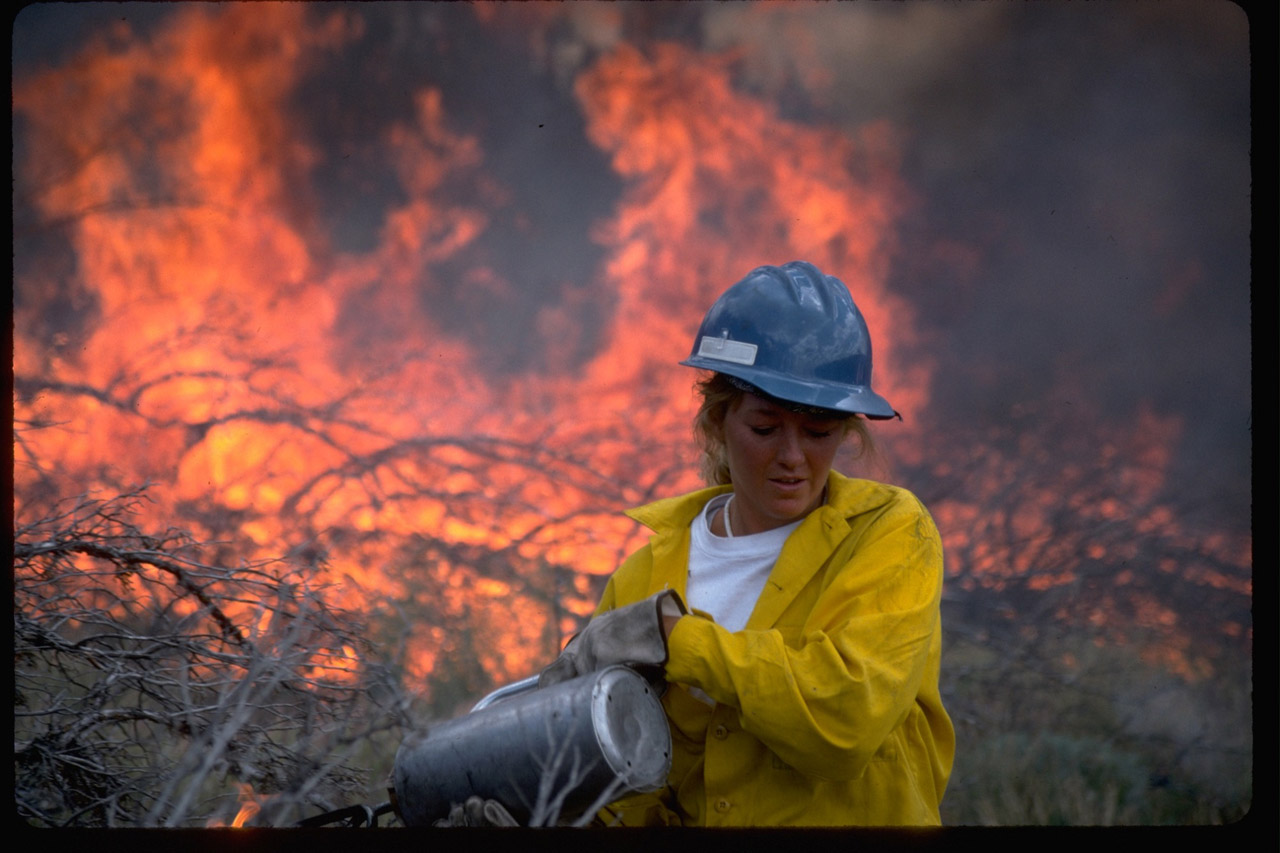 Fire fighter - Credit Bureau of Land Management