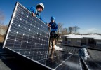Installing Solar Panels - Credit Dennis SchroederNREL (1)