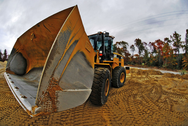 Caterpillar front loader