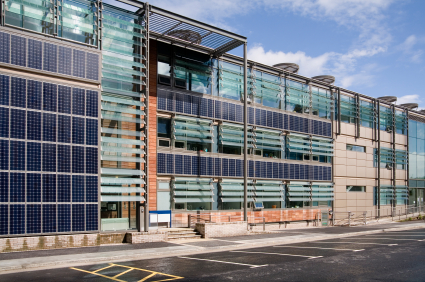 Solar Energy powered building