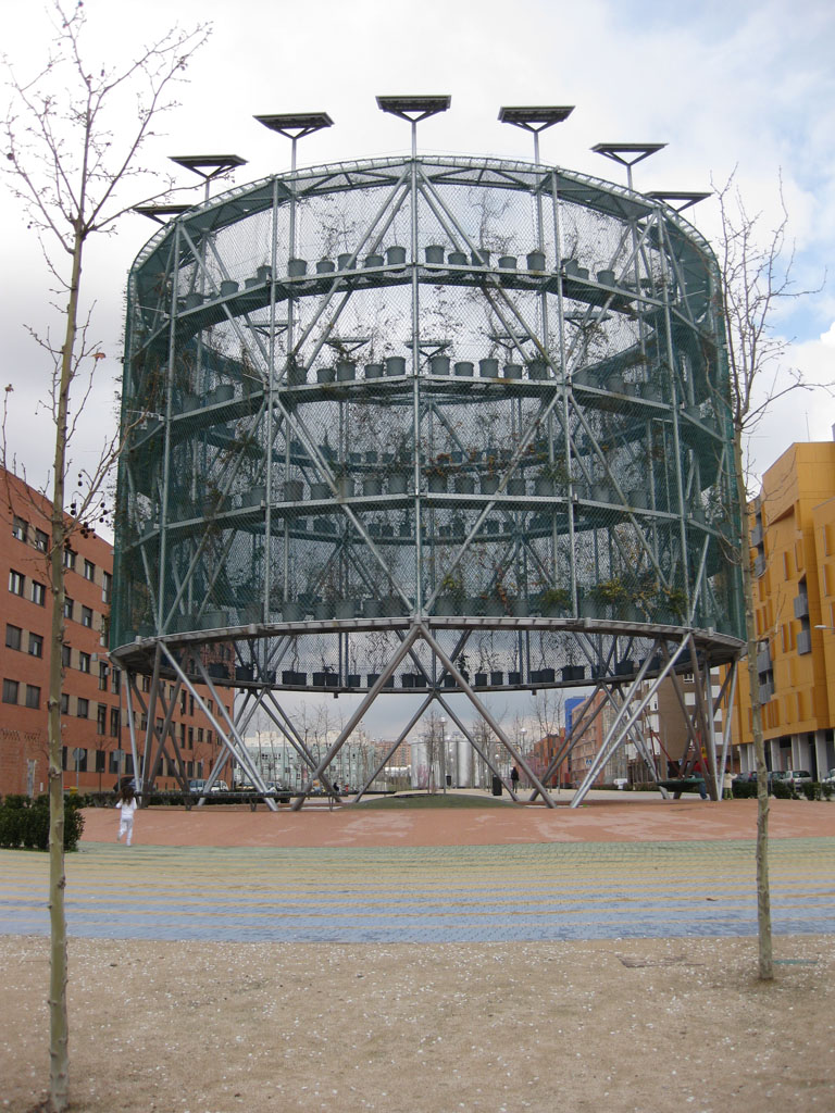 Madrid's Eco-boulevard Air Trees by Ecosistema Urbano