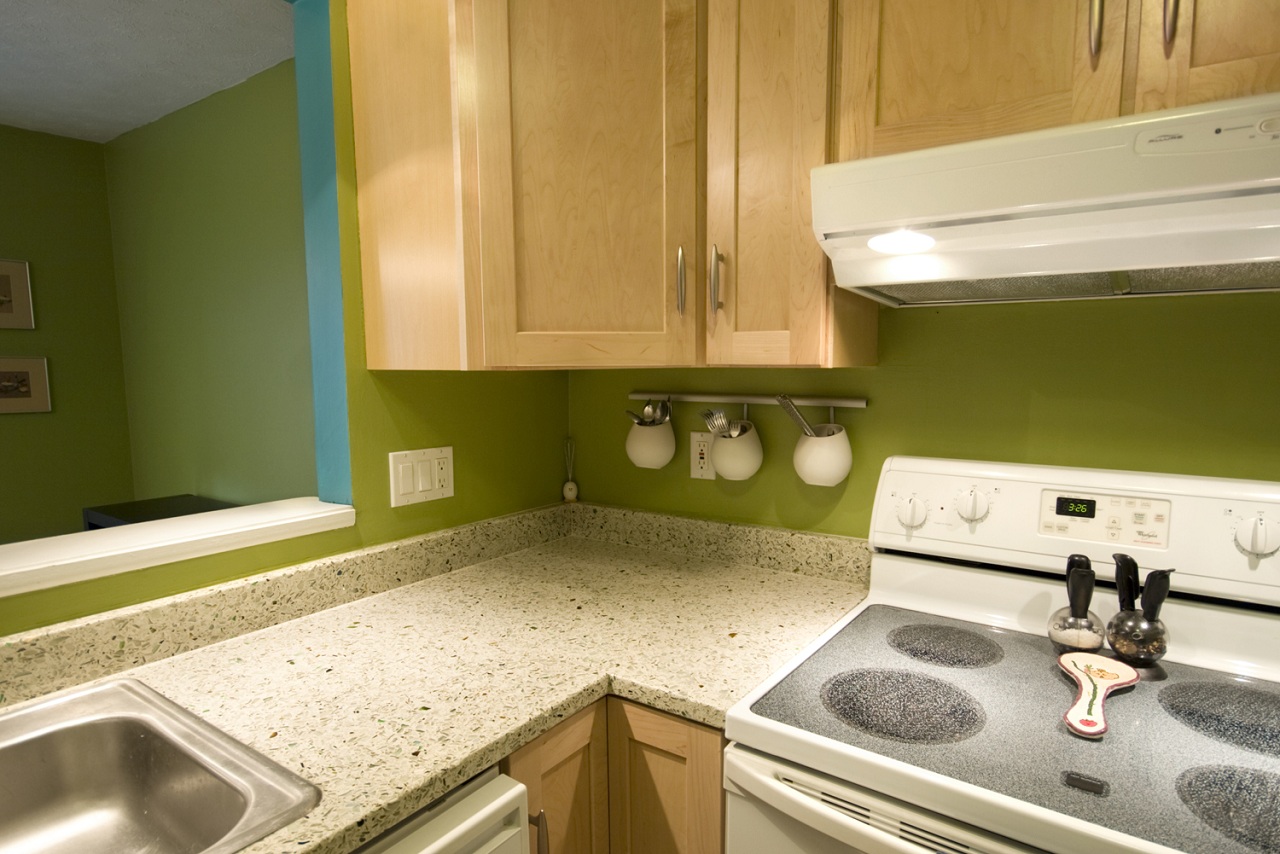 Recycled Glass Countertop