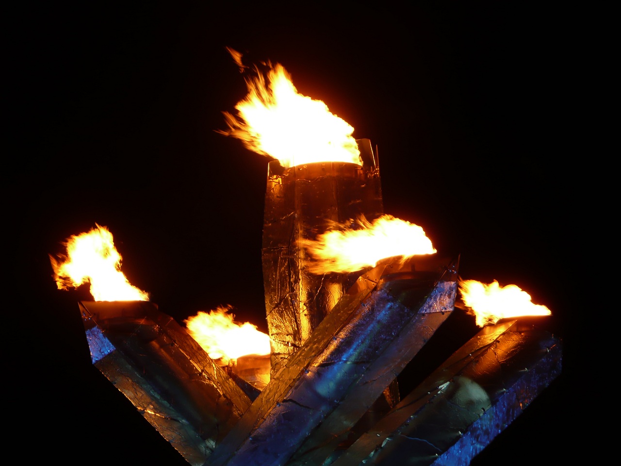 Remarkable Torch Starts the Olympics Opening Ceremony