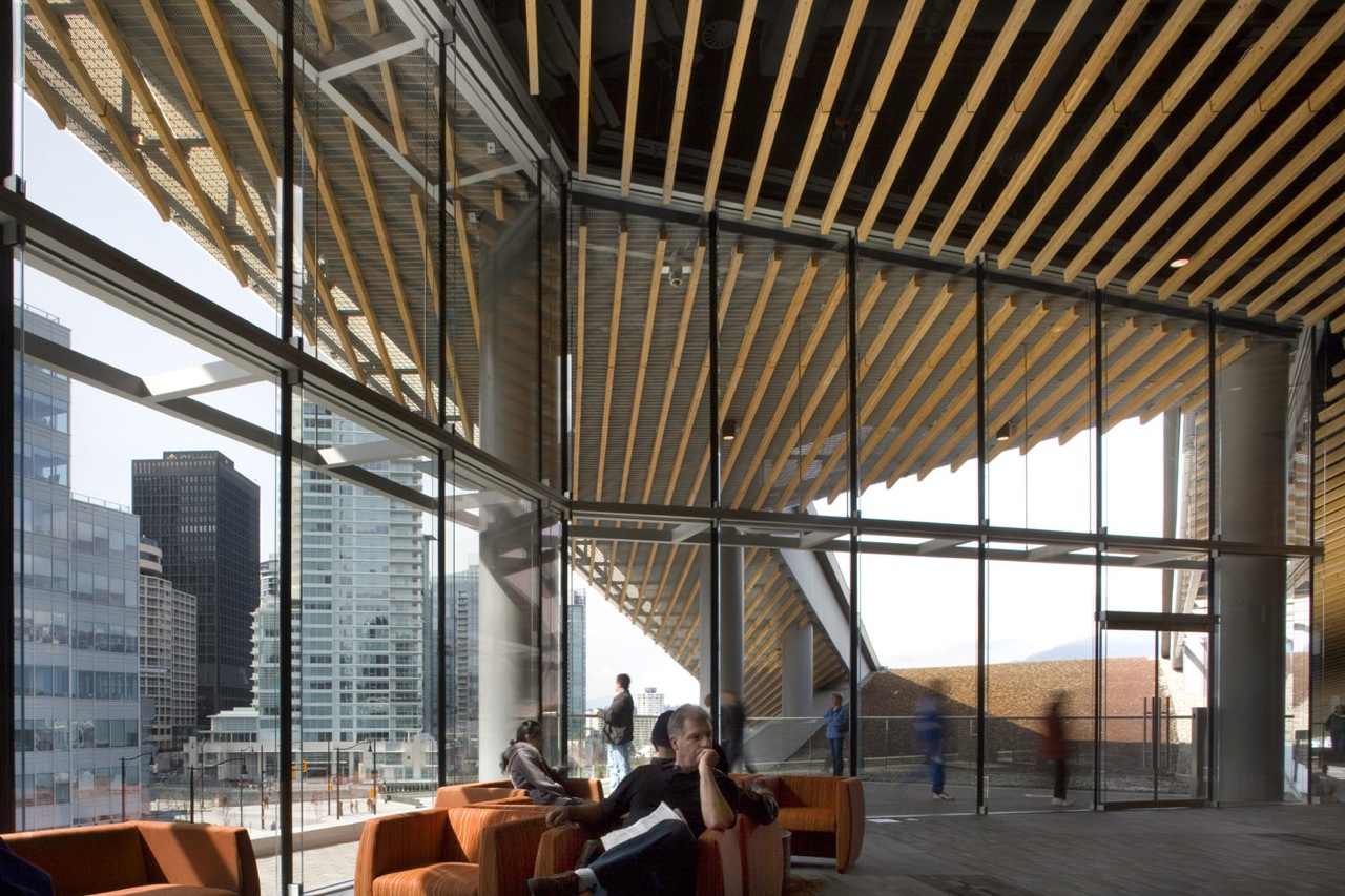 Vancouver Convention Centre West interior by LMN Architects