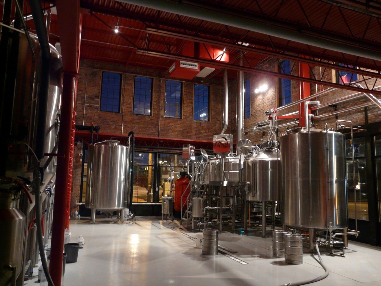 Mother Earth Brewing brewery Interior