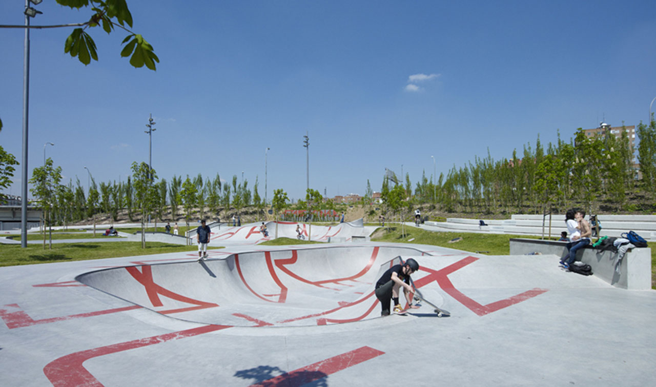 Madrid RIO skate park