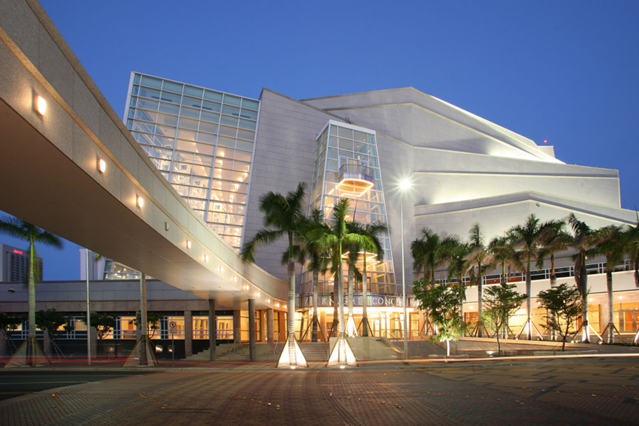 Miami Arsht Center for the Performing Arts designed by Cesar Pelli