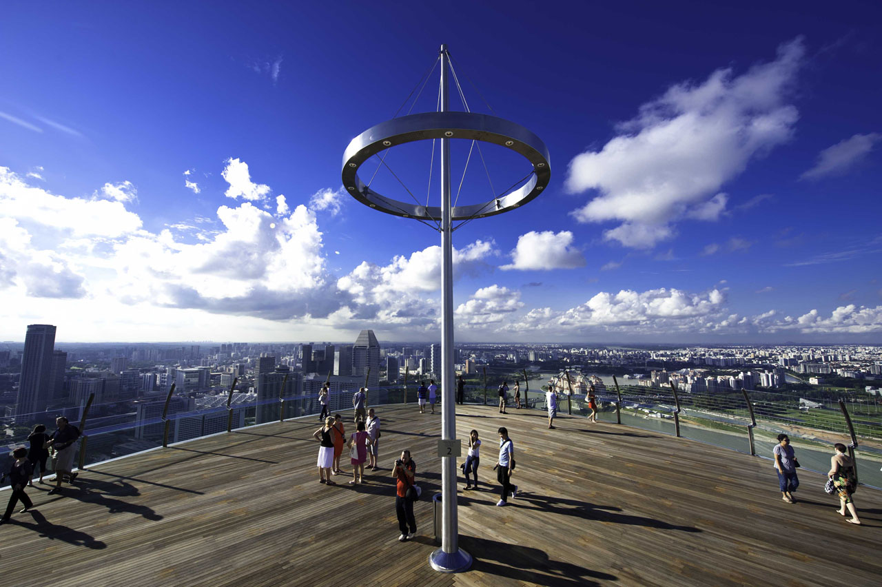 Marina Bay Sands SkyPark observation deck