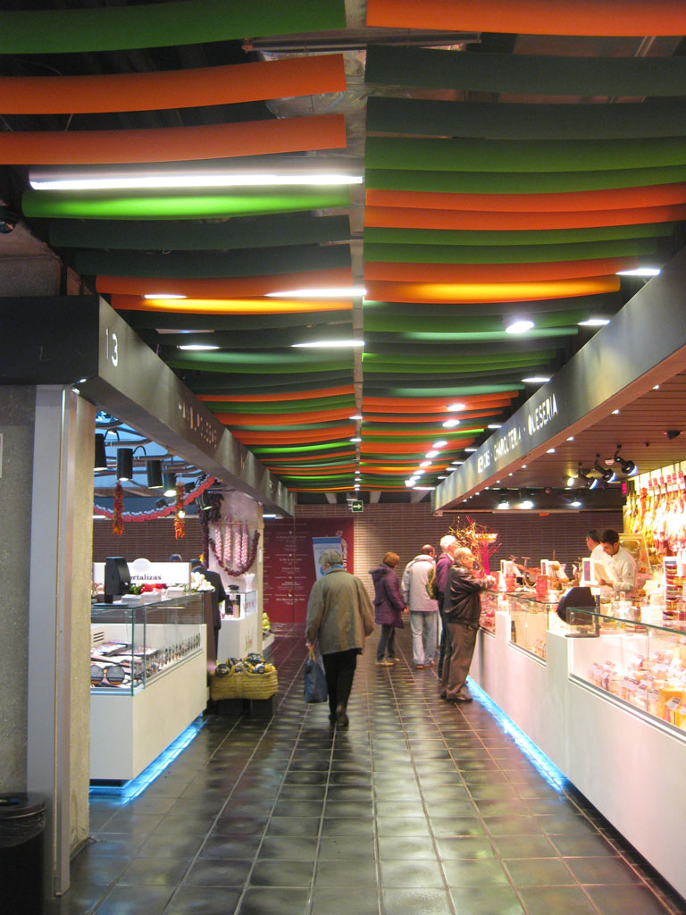San Miguel Market shoppers