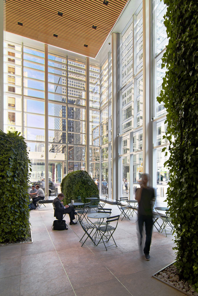 One Bryant Park / Bank of America Tower interior garden
