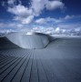 Zaha Hadid Architects’ Riverside Museum of Transport and Travel Completed Roof | Credit: Helene Binet