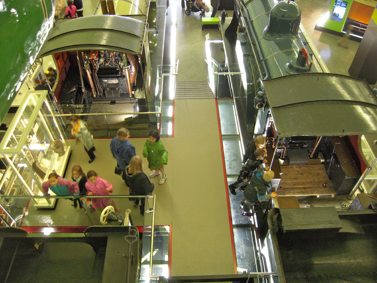 Zaha Hadid Architects’ Riverside Museum of Transport and Travel exhibit lighting