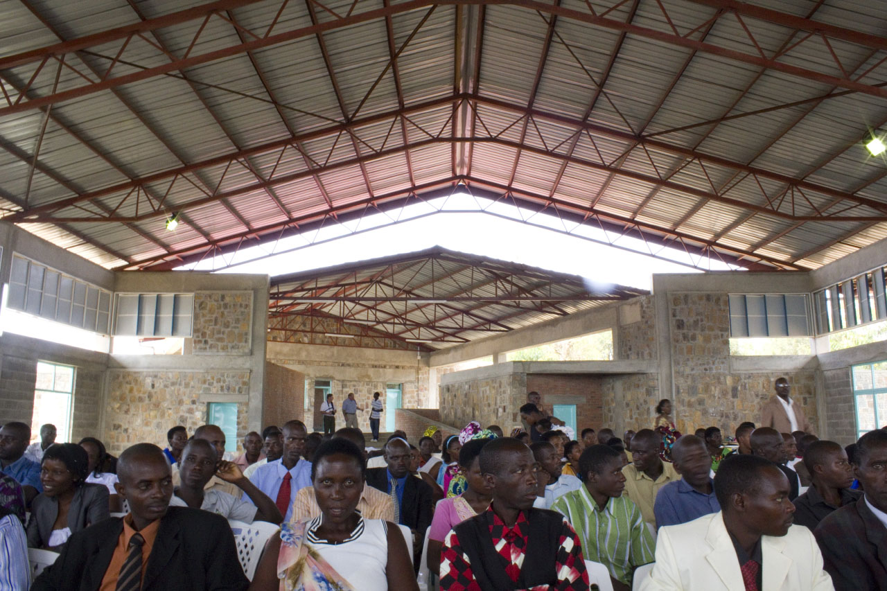 interior of the Gashora Girls Academy by MulvannyG2 Architecture