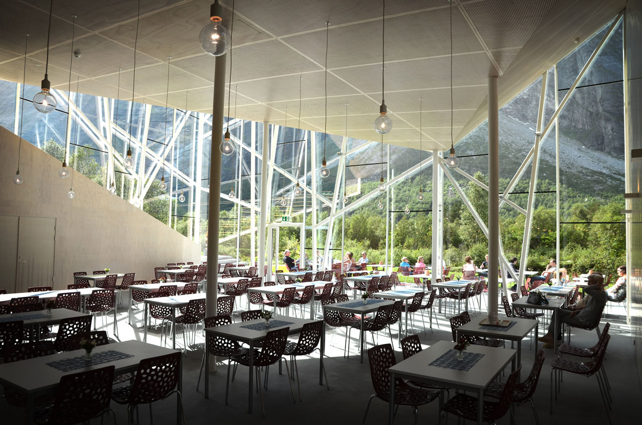 Norway's TrollVeggen Restaurant by Reiulf Ramstad Architects