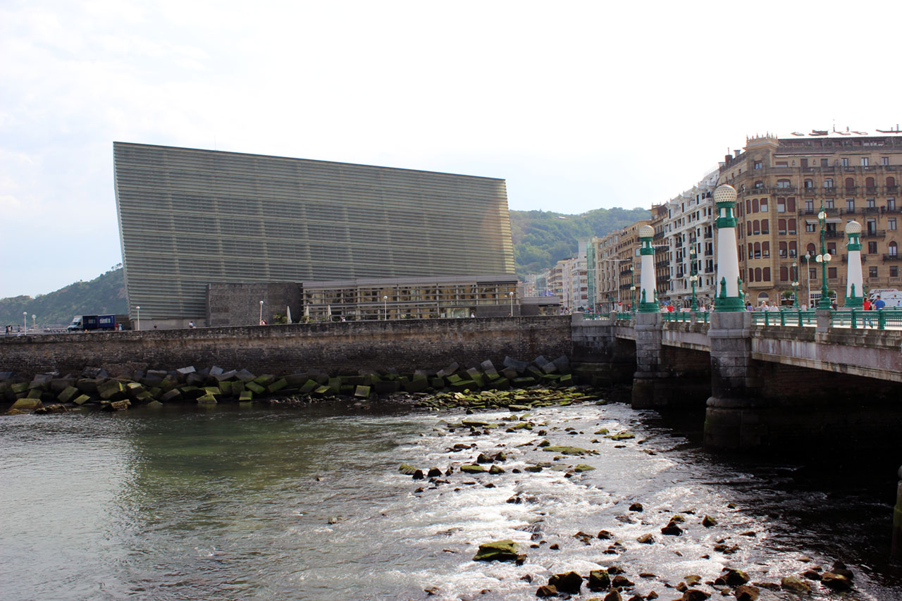 Kursaal Convention Center and Auditorium in San Sebastian, Spain