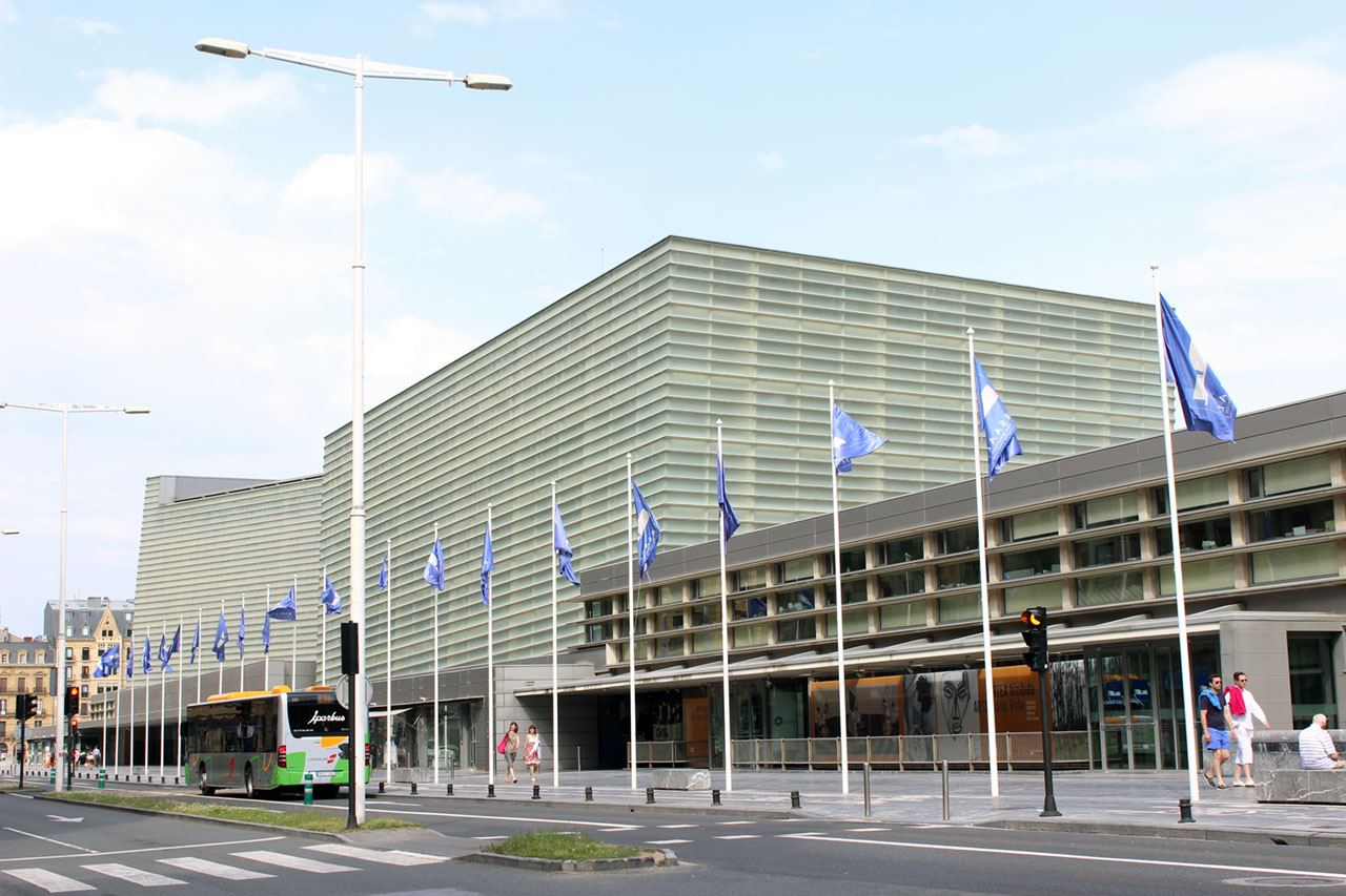 Kursaal Convention Center and Auditorium in San Sebastian, Spain