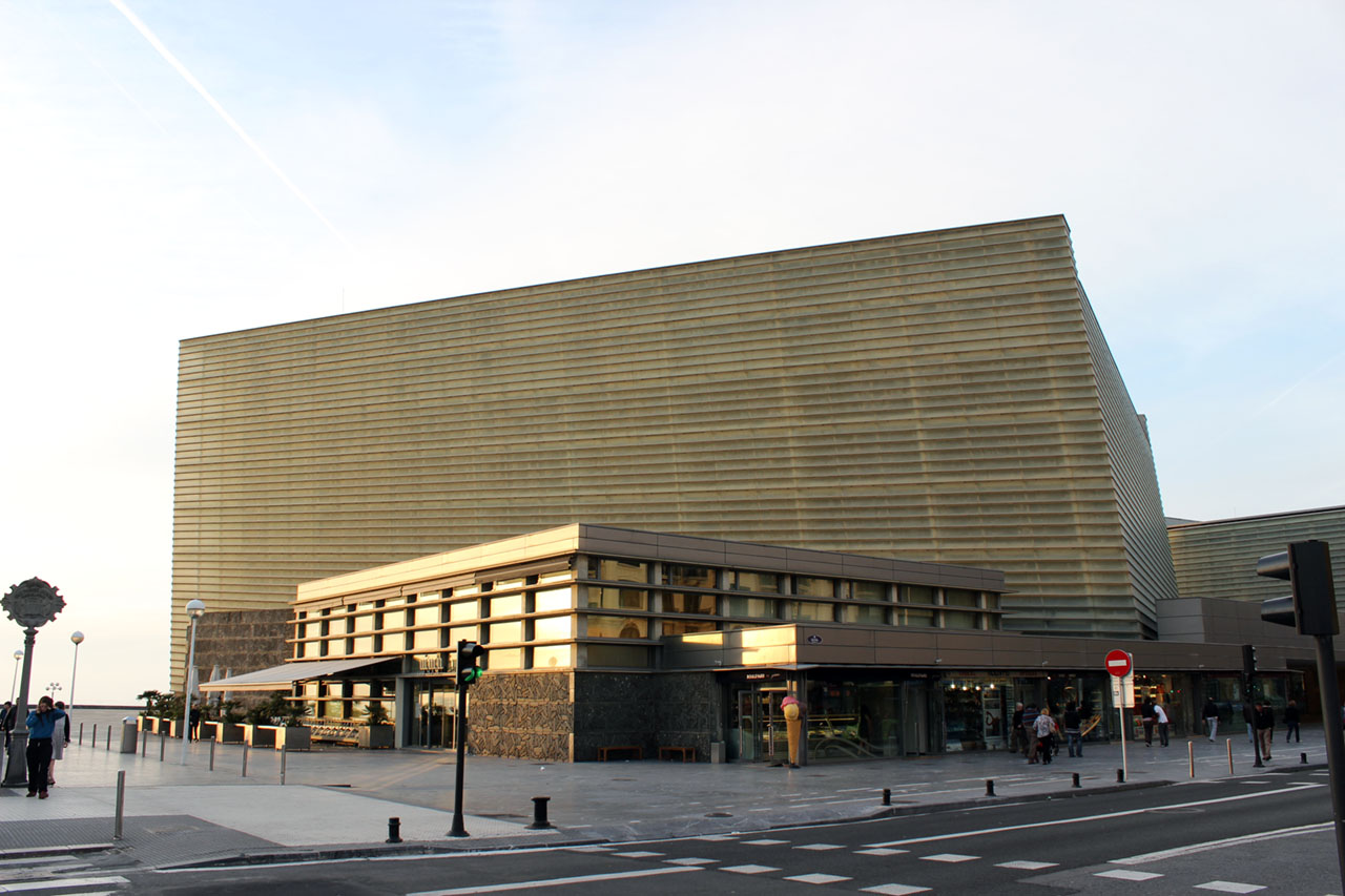 Kursaal Convention Center and Auditorium in San Sebastian, Spain