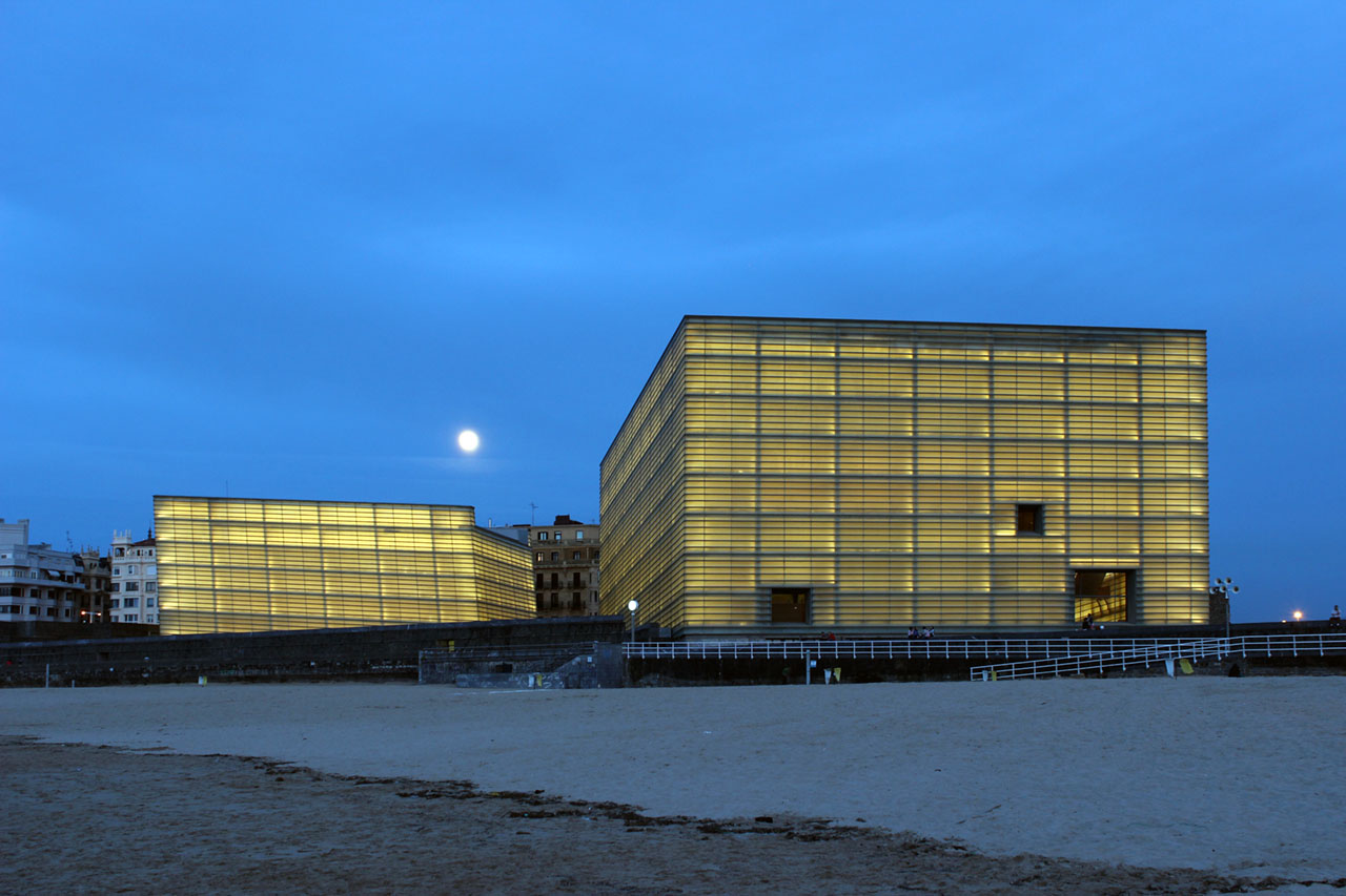 Kursaal Convention Center and Auditorium in San Sebastian, Spain