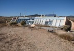 Earthship homes (by Earthship Biotecture) in New Mexico