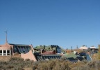 Earthship homes (by Earthship Biotecture) in New Mexico