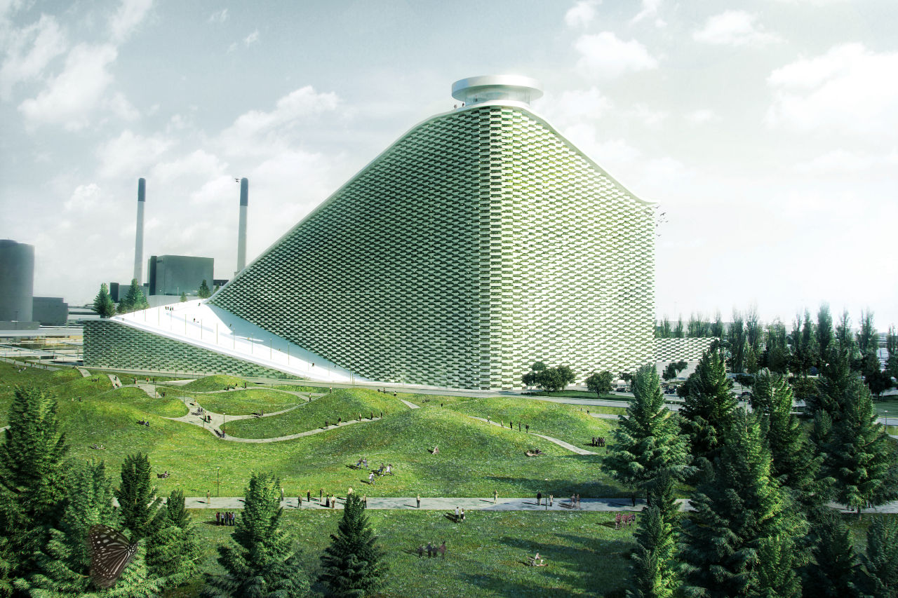 Copenhagen's Amager Waste-to-Energy facility by Bjarke Ingels Group (BIG)