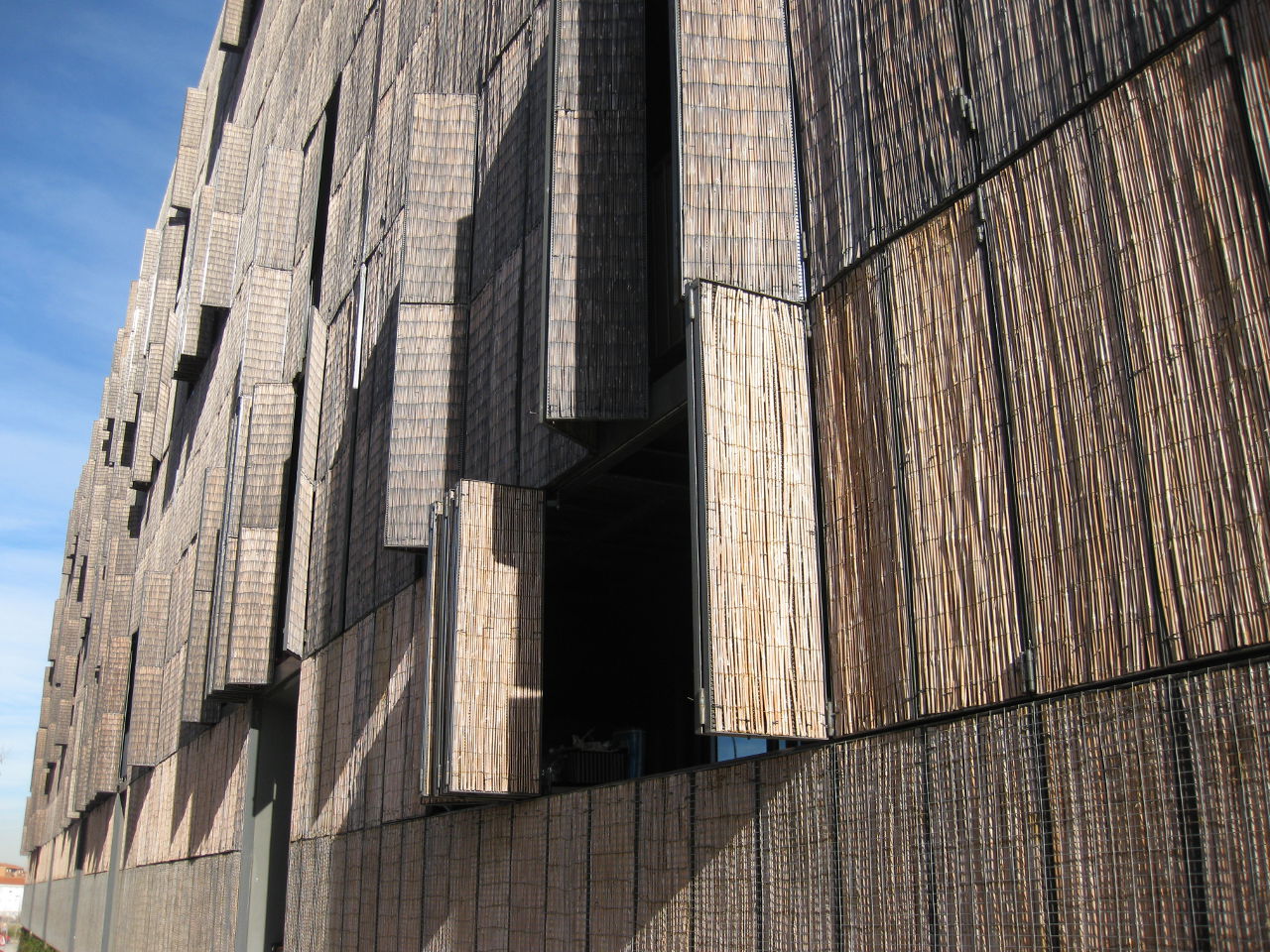 Bamboo housing in Madrid by Foreign Office Architects (FOA)