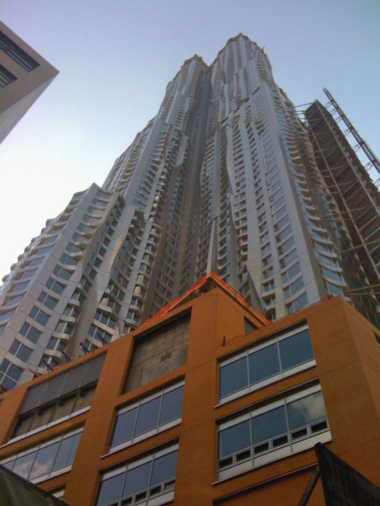 Beekman Tower by Frank Gehry in New York City