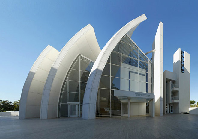 Jubilee Church constructed with Ductal concrete