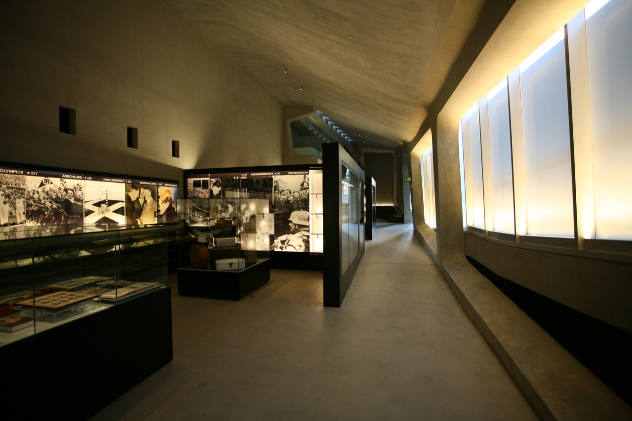 Interior exhibits of the Los Angeles Museum of the Holocaust by Belzberg Architects