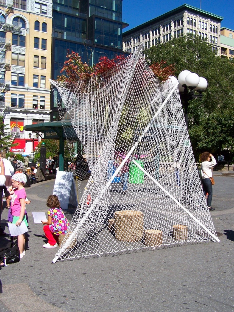 Sukkah City international design competition In Tension exhibit