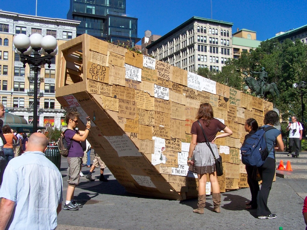 Sukkah City international design competition Sukkah of the Signs exhibit