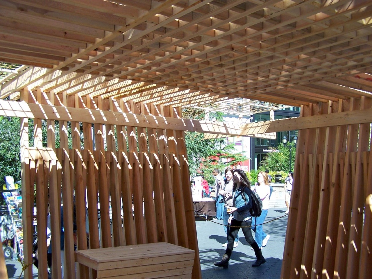 Sukkah City international design competition Time/Timeless exhibit