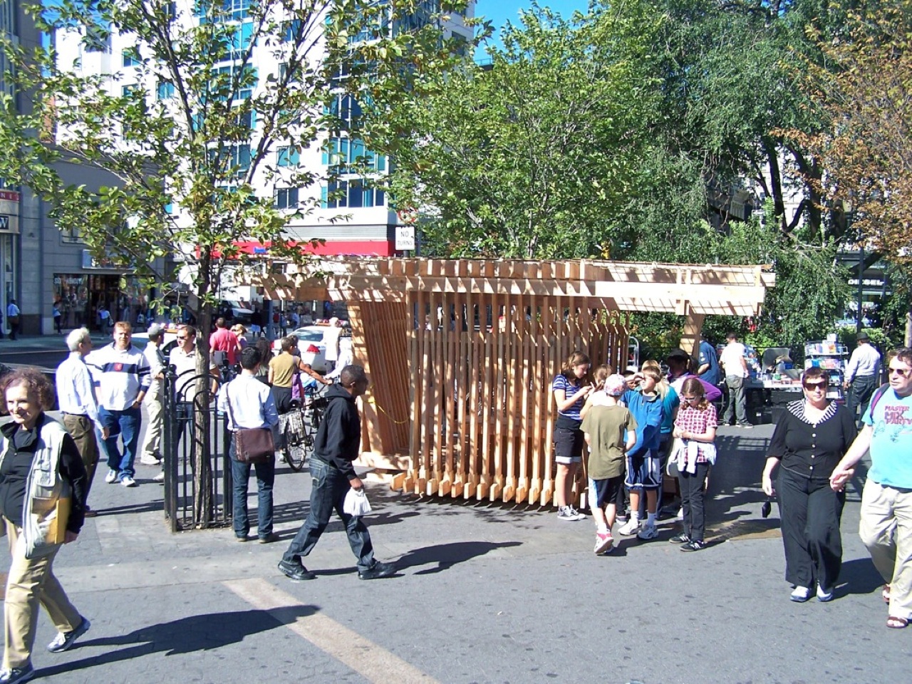 Sukkah City international design competition Time/Timeless exhibit