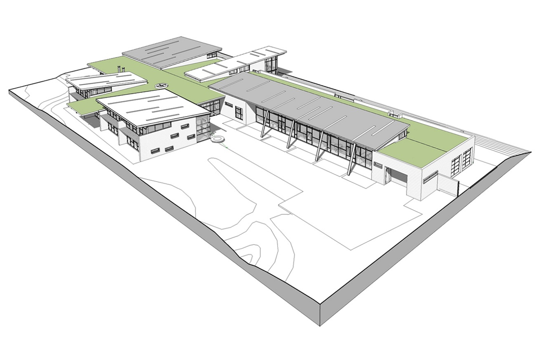 Example of Building Information Modeling (BIM)