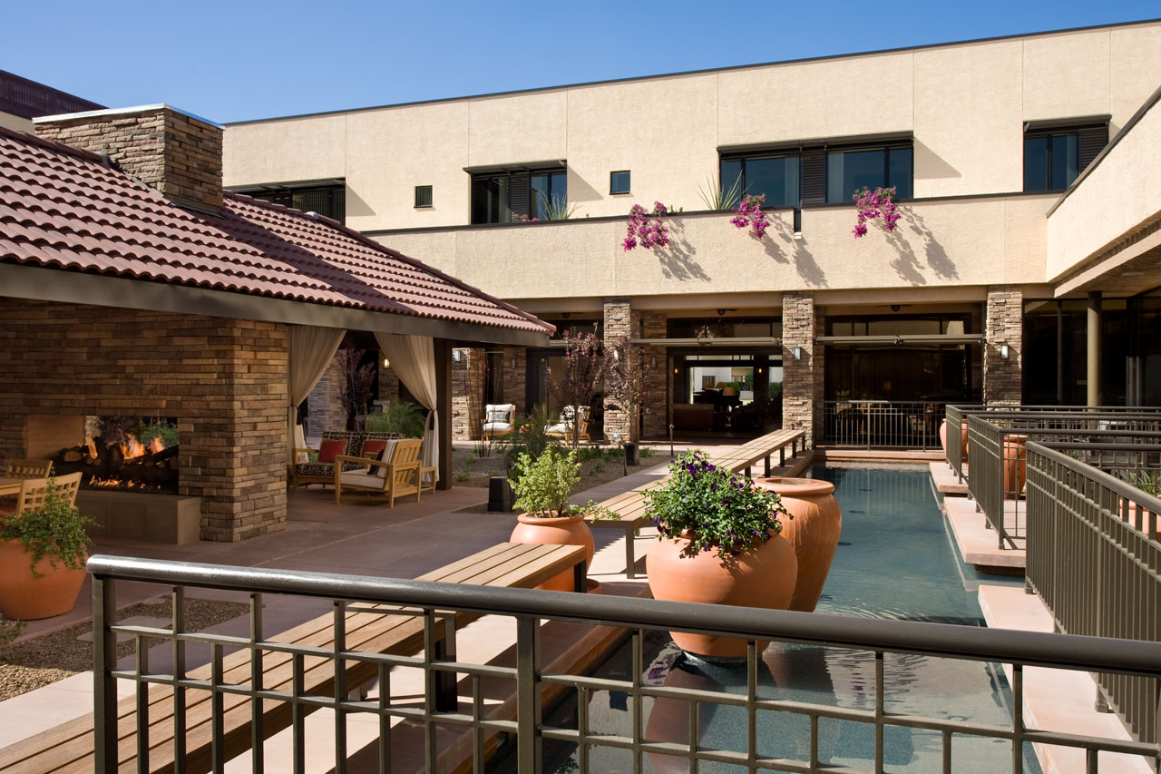 Modern senior housing facilities have a resort feel