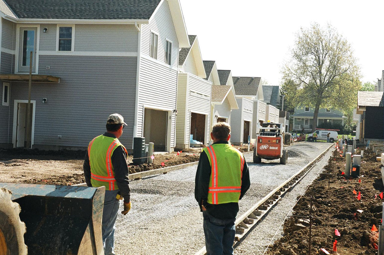 Laying a well-drained gravel layer underneath Pervious Pavement