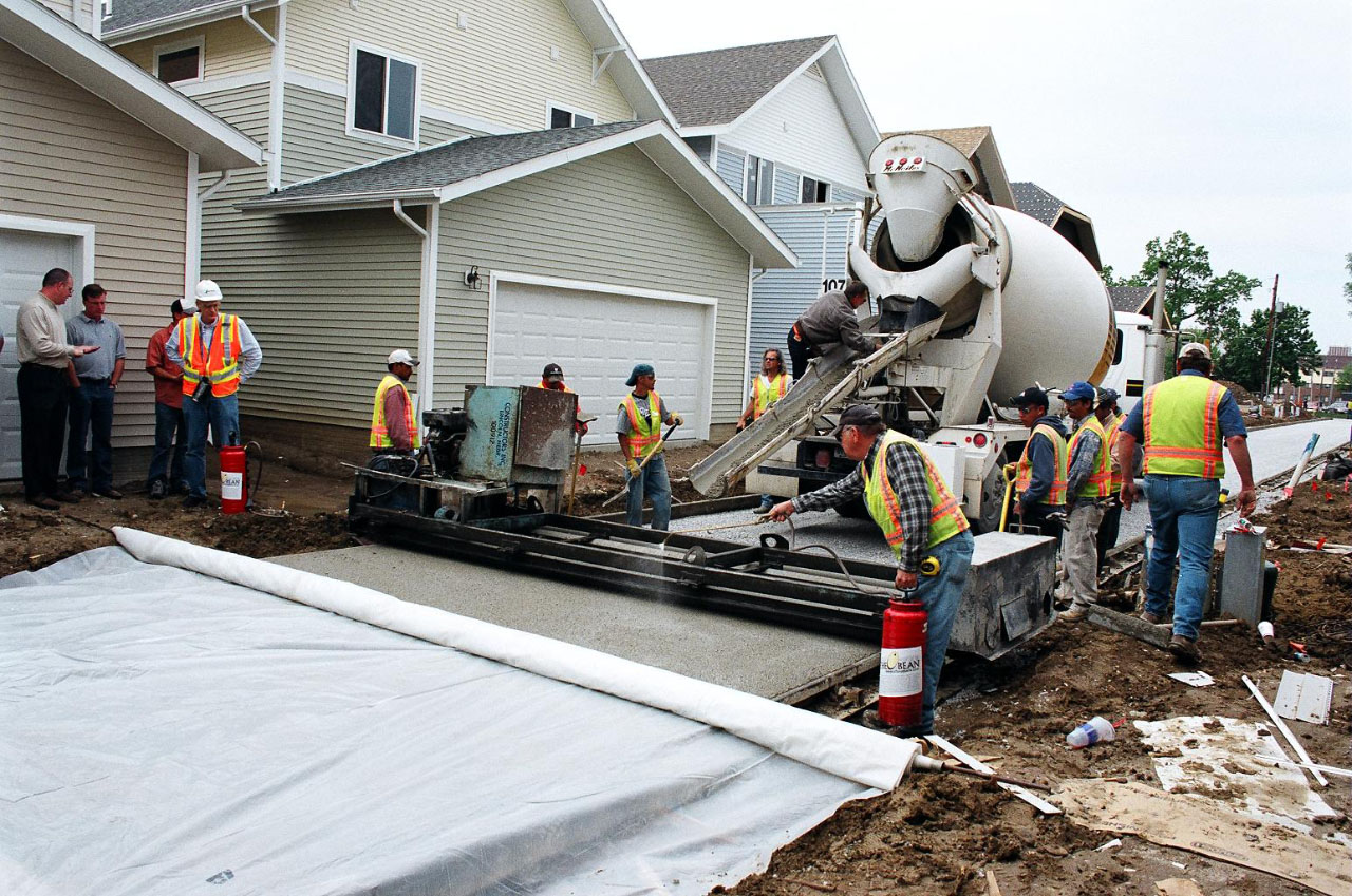 Pervious Pavement Installation